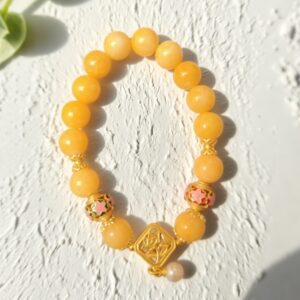 Bead Bracelet: Ninth Cycle Glowing Pearl