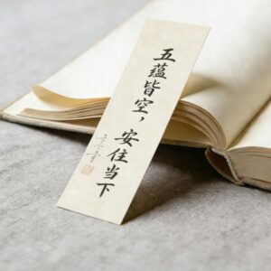 T45	Be Present Zen Bookmark